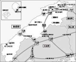 島根県地図