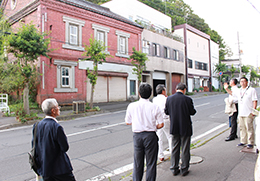 旧札幌通りを歩いて室蘭市の特徴を学ぶ