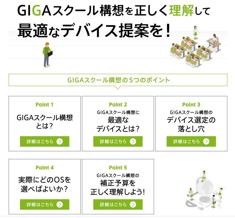 Gigaスクール構想特設web Gigaスクール構想５つのポイント 公開 Acer Kks Web 教育家庭新聞ニュース 教育家庭新聞社