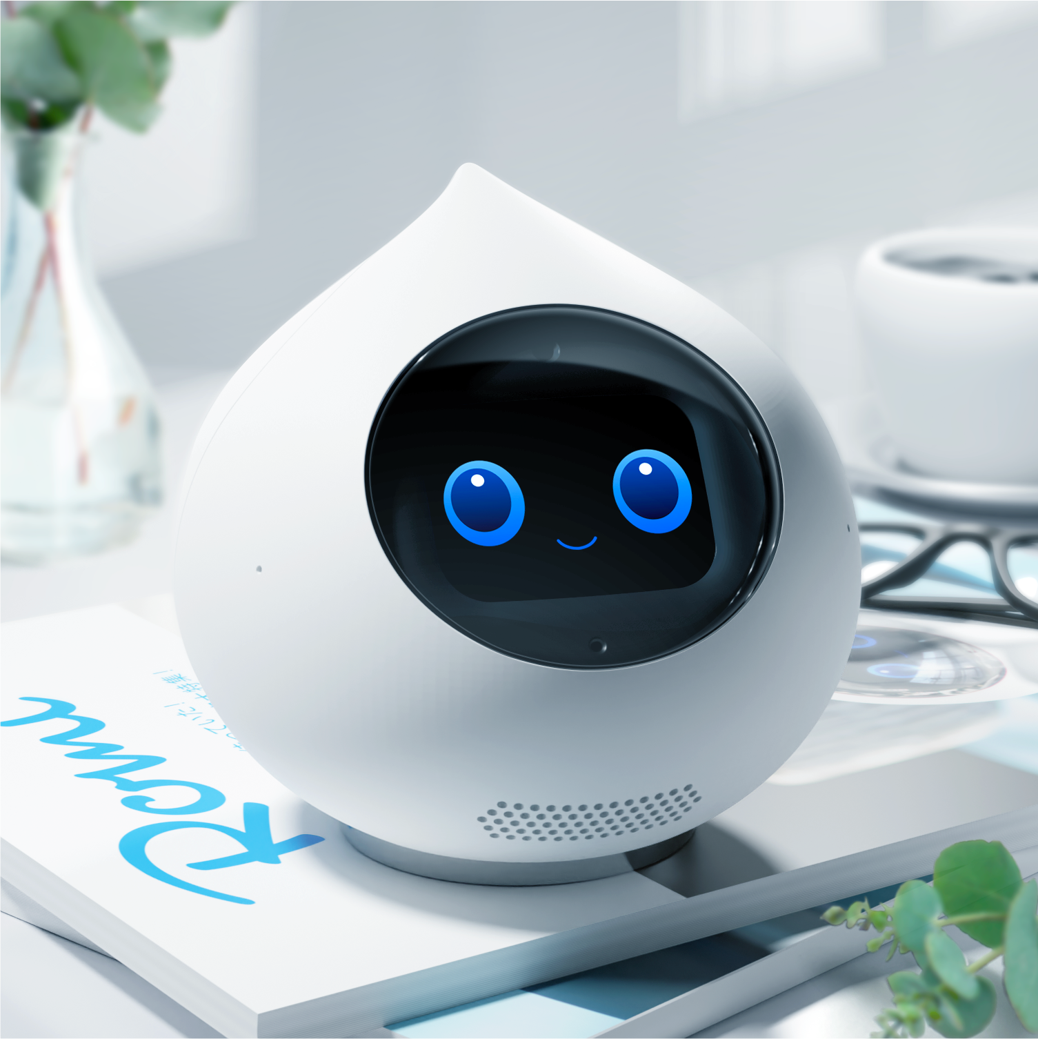 ☆新品☆Romi ロミィ☆ロボット☆パールブルー （会話ロボット「Romi 