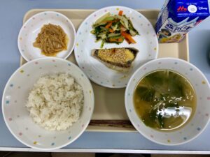 和食の日　式根島小学校