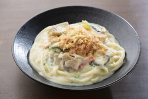 体ぽかぽかあんかけうどん～奈良をぎゅっと一皿に～