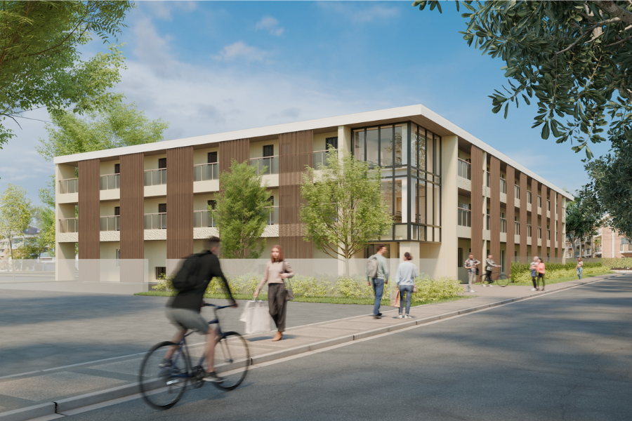 三井ホーム、成蹊大学初となる教育寮建設プロジェクトへ参画～木造技術ブランド「MOCX」を採用した大規模教育寮を2027年9月に開寮