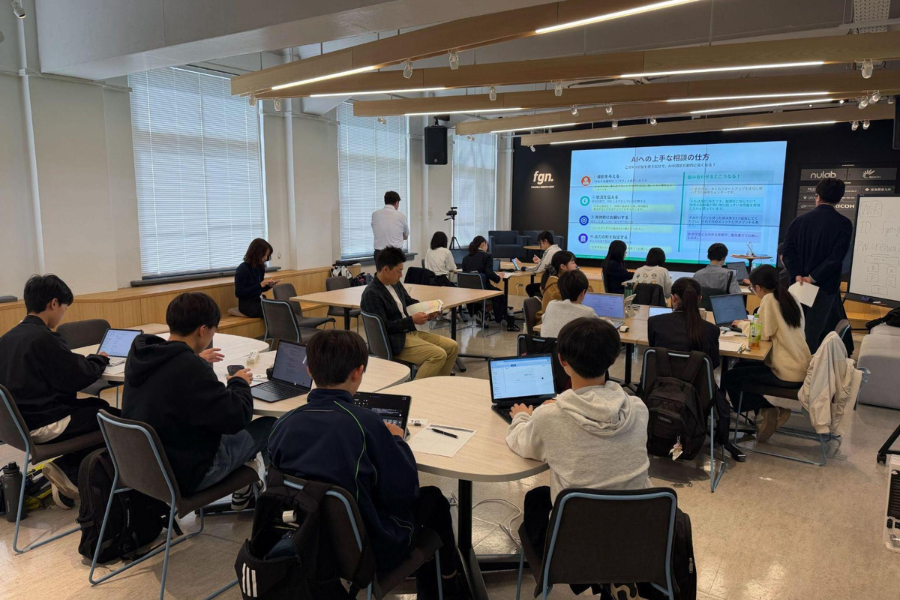 福岡市×カラクリ、中高生向け生成AI活用ワークショップを開催〜AIで社会課題の解決につながるビジネスアイデアを考案