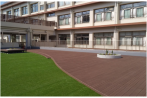 高い耐候性でメンテ軽減～再生材使用エコマーク商品～人工木デッキ材 ルポウッド