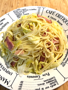 おいしい献立写真　旬の食材は生きた教材～第11回「4月／春野菜のミモザサラダ」