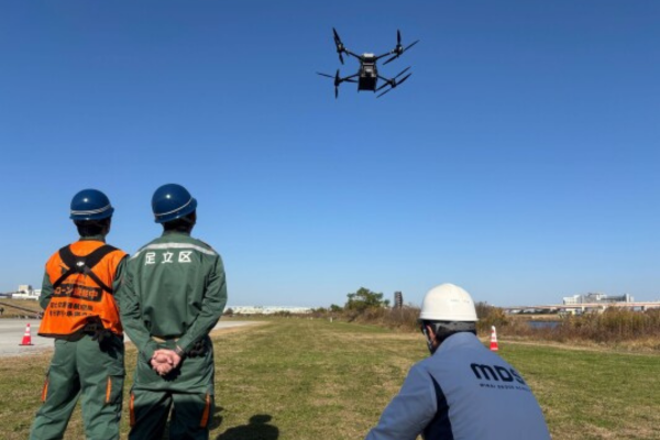 足立区×三幸学園、災害時のドローンを活用した支援協定を締結　災害発生時に円滑な対応できる体制を構築へ
