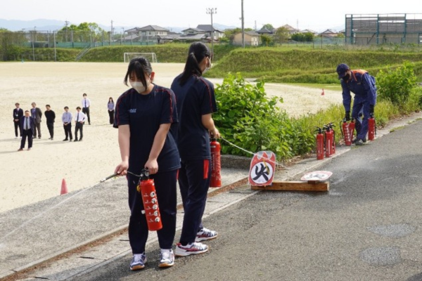 近大附属福岡高校、「避難訓練」を実施　災害時に的確に判断し自ら行動できる「自己防衛力」を養う