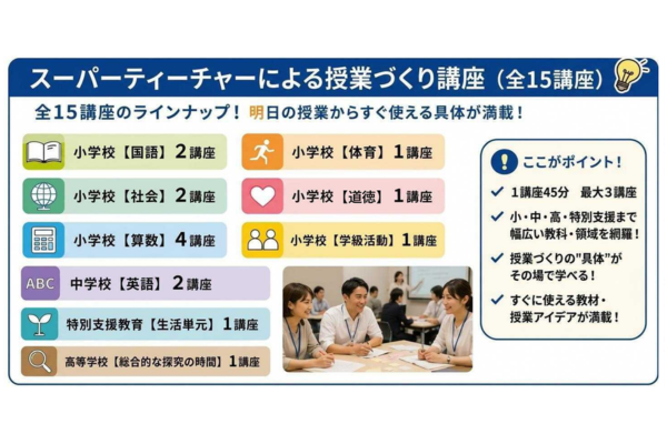 県内のSTによる授業づくり講座を実施～明日からすぐ使える実践を学ぶ