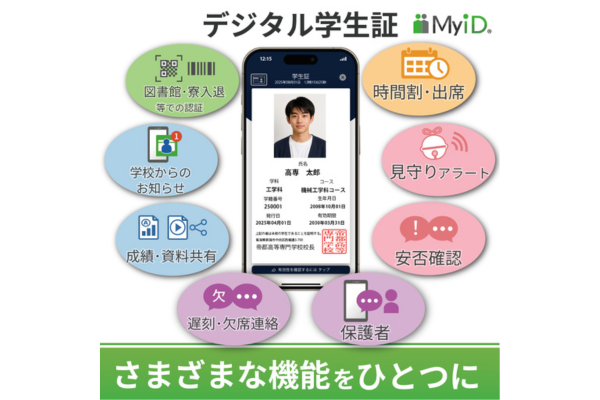 デジタル学生証は業務DXの要～震災後2時間で学生95％の安否確認～熊本高等専門学校