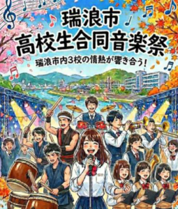瑞浪市内3校の音楽系部活動が一堂に集結「瑞浪市高校生合同音楽祭」