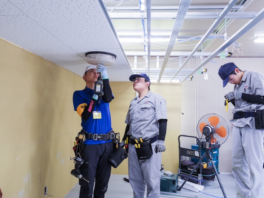 勿来工業高校、現場さながらの建設DX体験授業を実施　建設業の担い手育成へ産学連携の取組